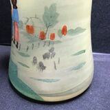 1435 Discreet brand with heel to decipher vase