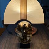 Pharaoh lamp 7 brass marble at Maison Jansen & Deknudt lighting