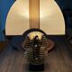 Pharaoh lamp 7 brass marble at Maison Jansen & Deknudt lighting