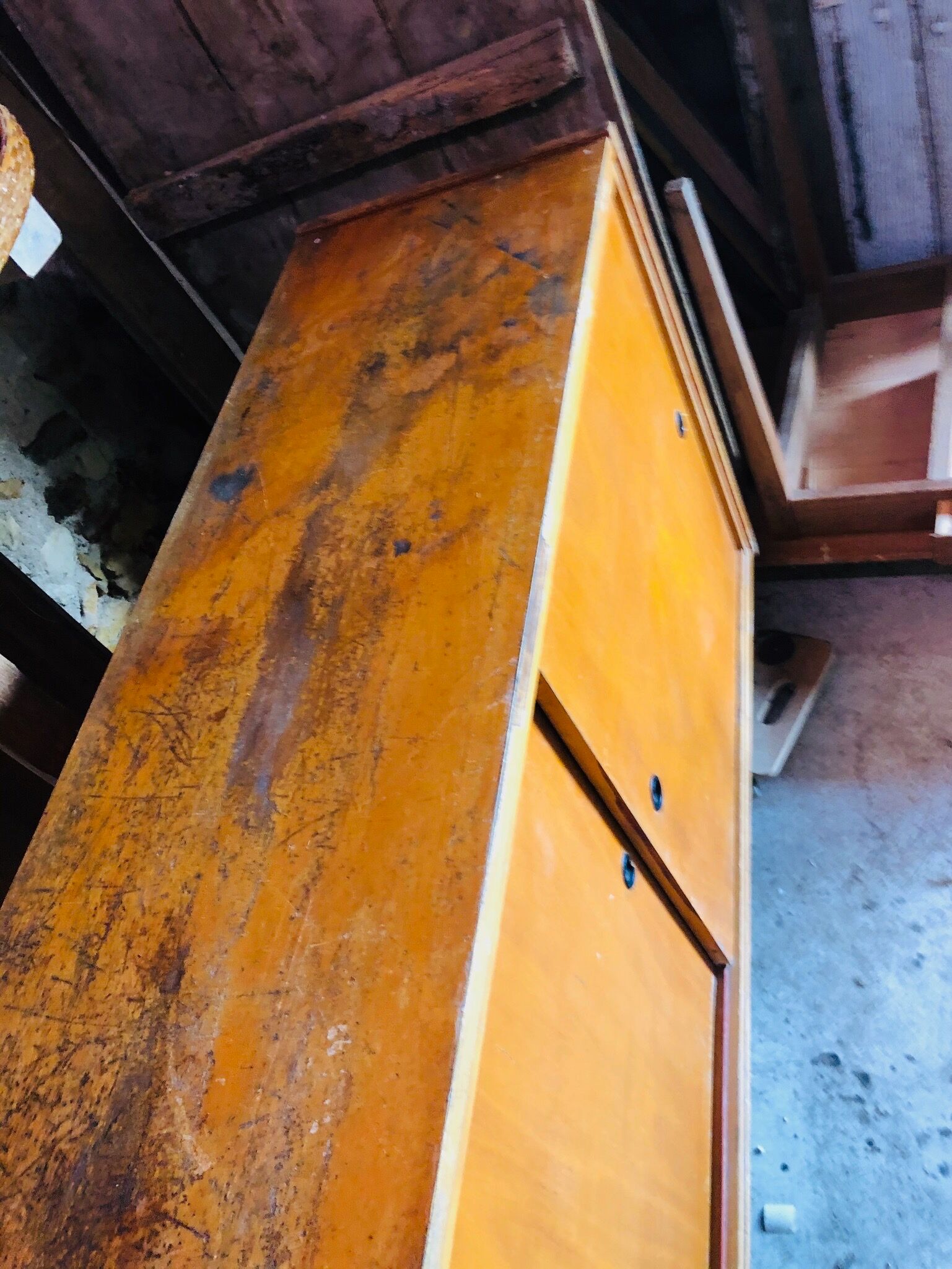 School sideboard