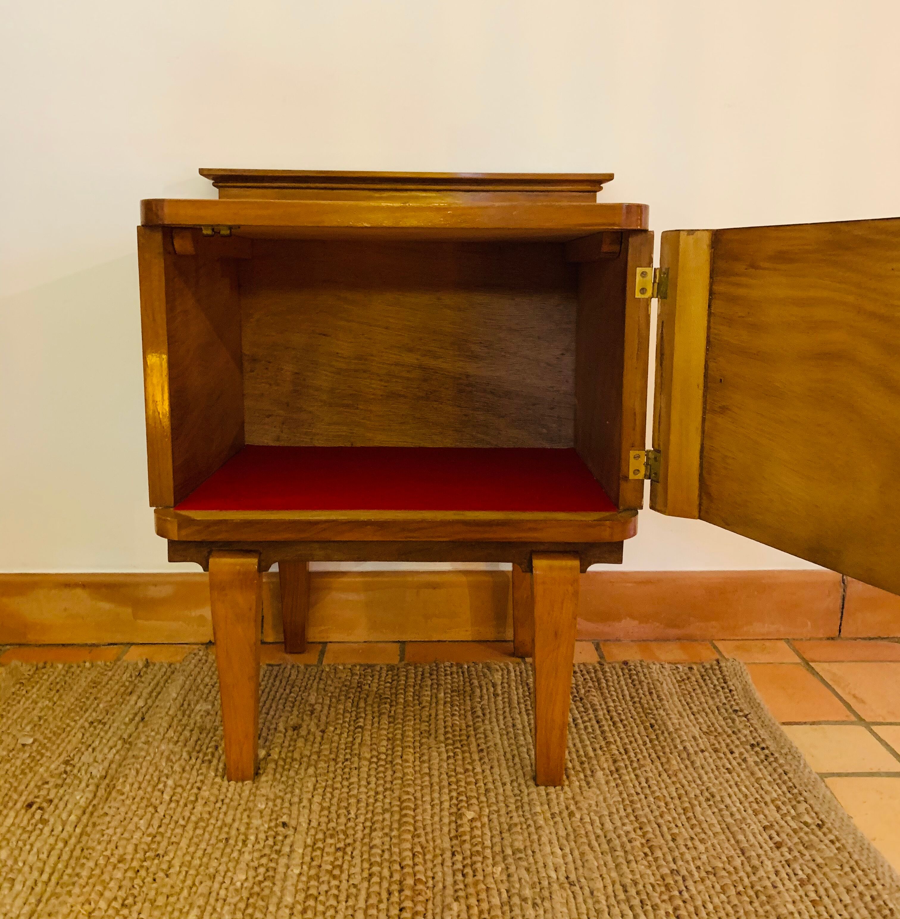 Art Deco bedside table