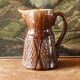 Large modernist glazed earthenware jug, 1950s
