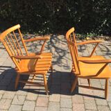 Pair of scandinavian armchairs 1960