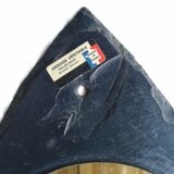 Miroir sur ardoise taillée main