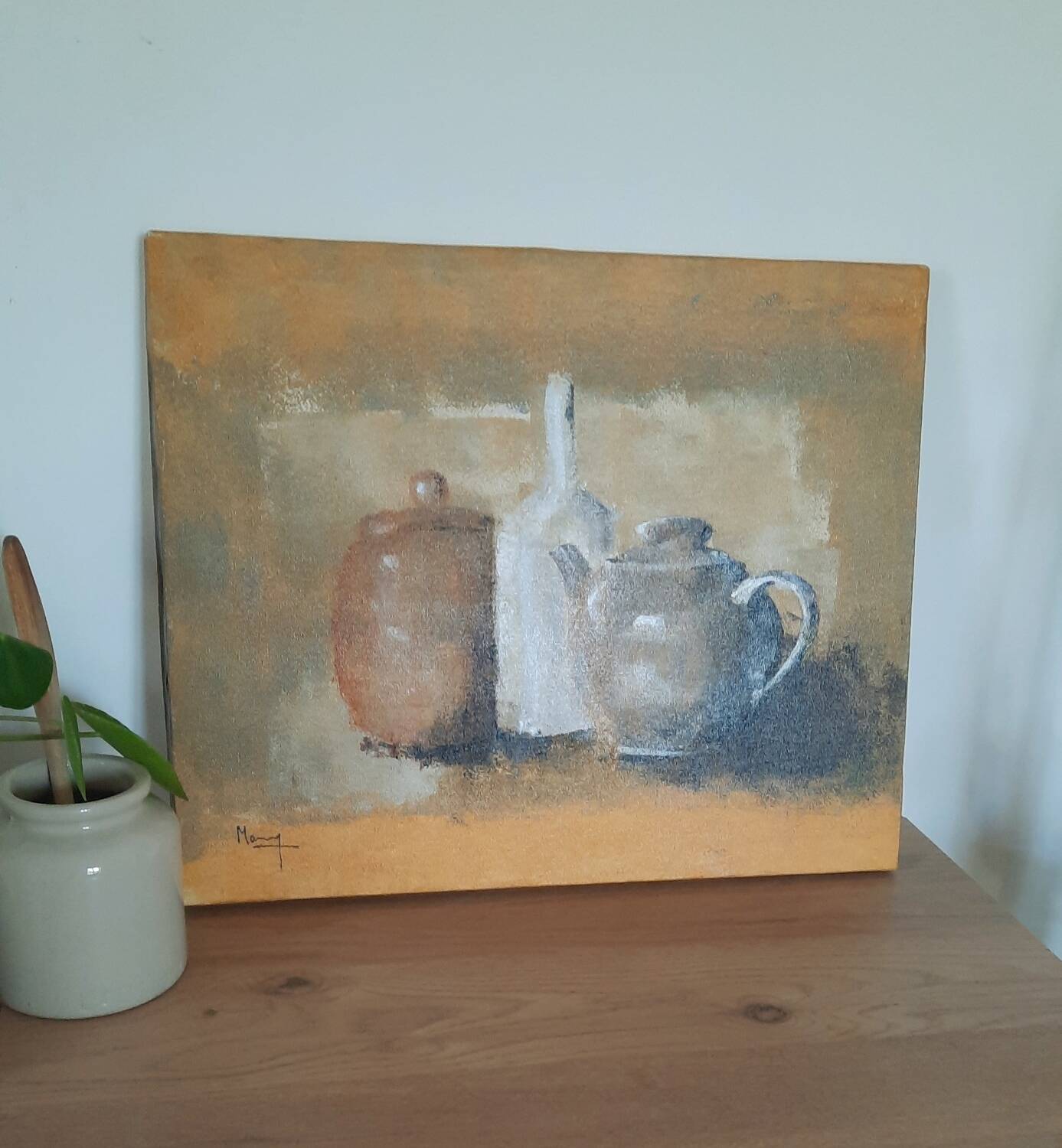 Oil painting painting