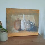 Oil painting painting