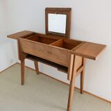 Oak hairdresser console