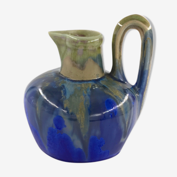 Art Nouveau ceramic pitcher