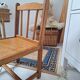 Chaise enfant en bois vintage