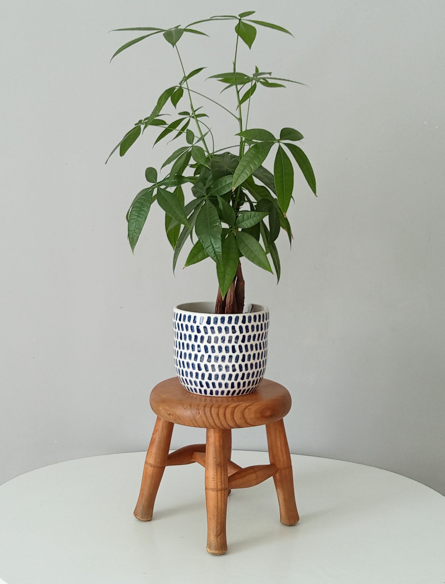 Vintage folk art stool