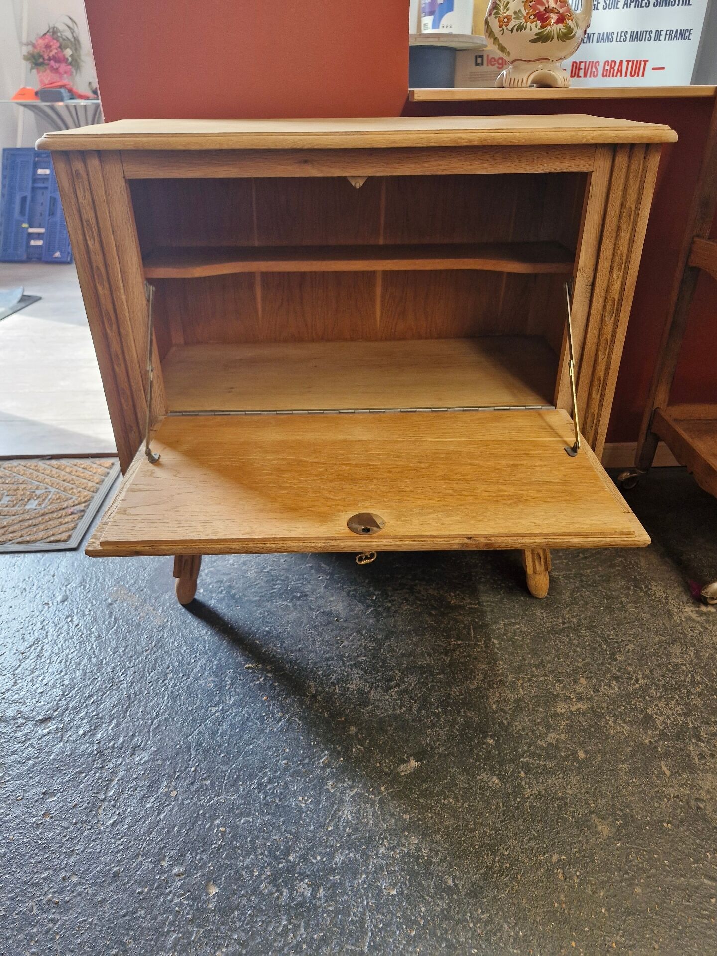 Meuble secrétaire en bois Aerogommer