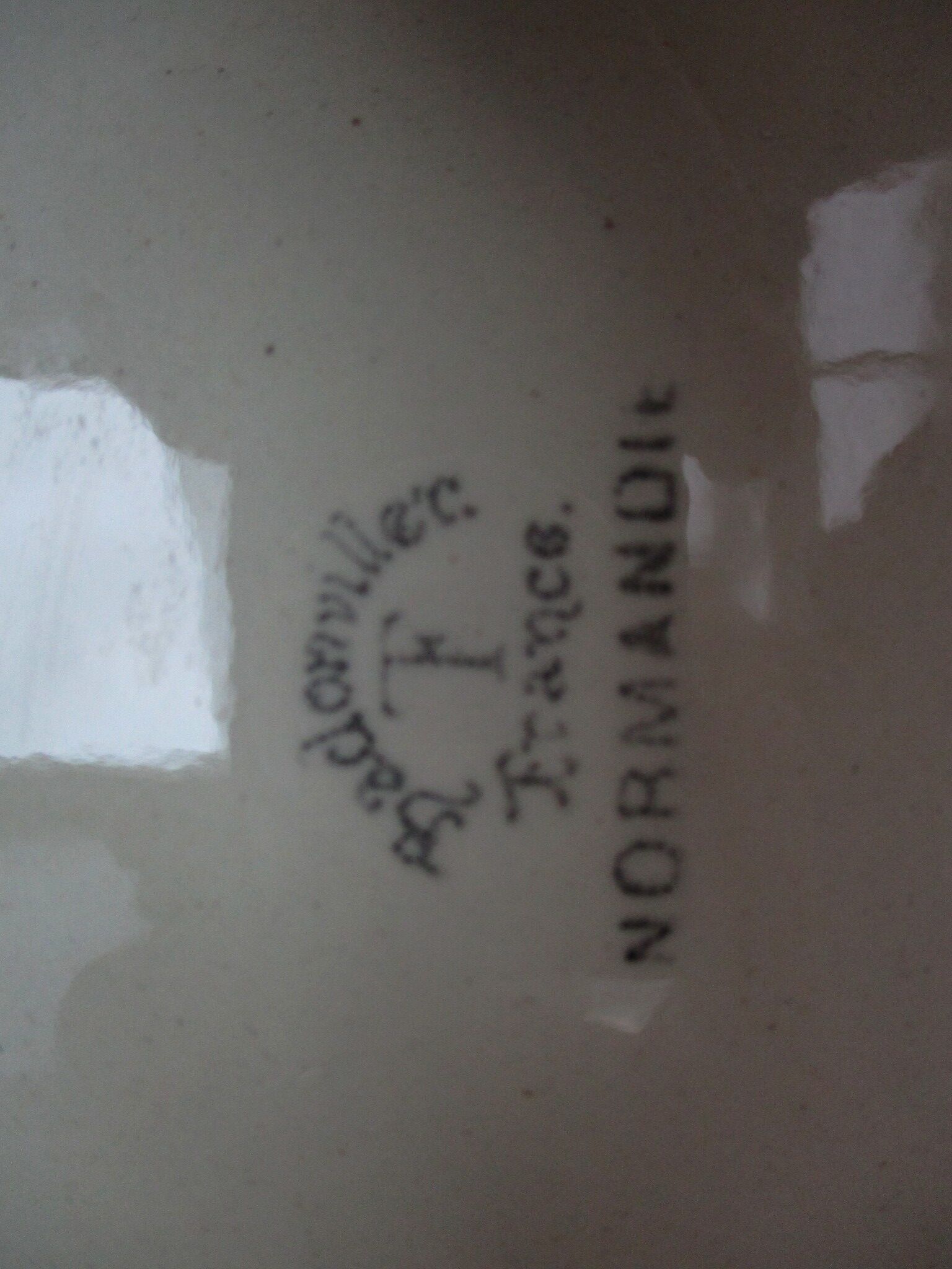 Two Dishes Badonviller model Normandy