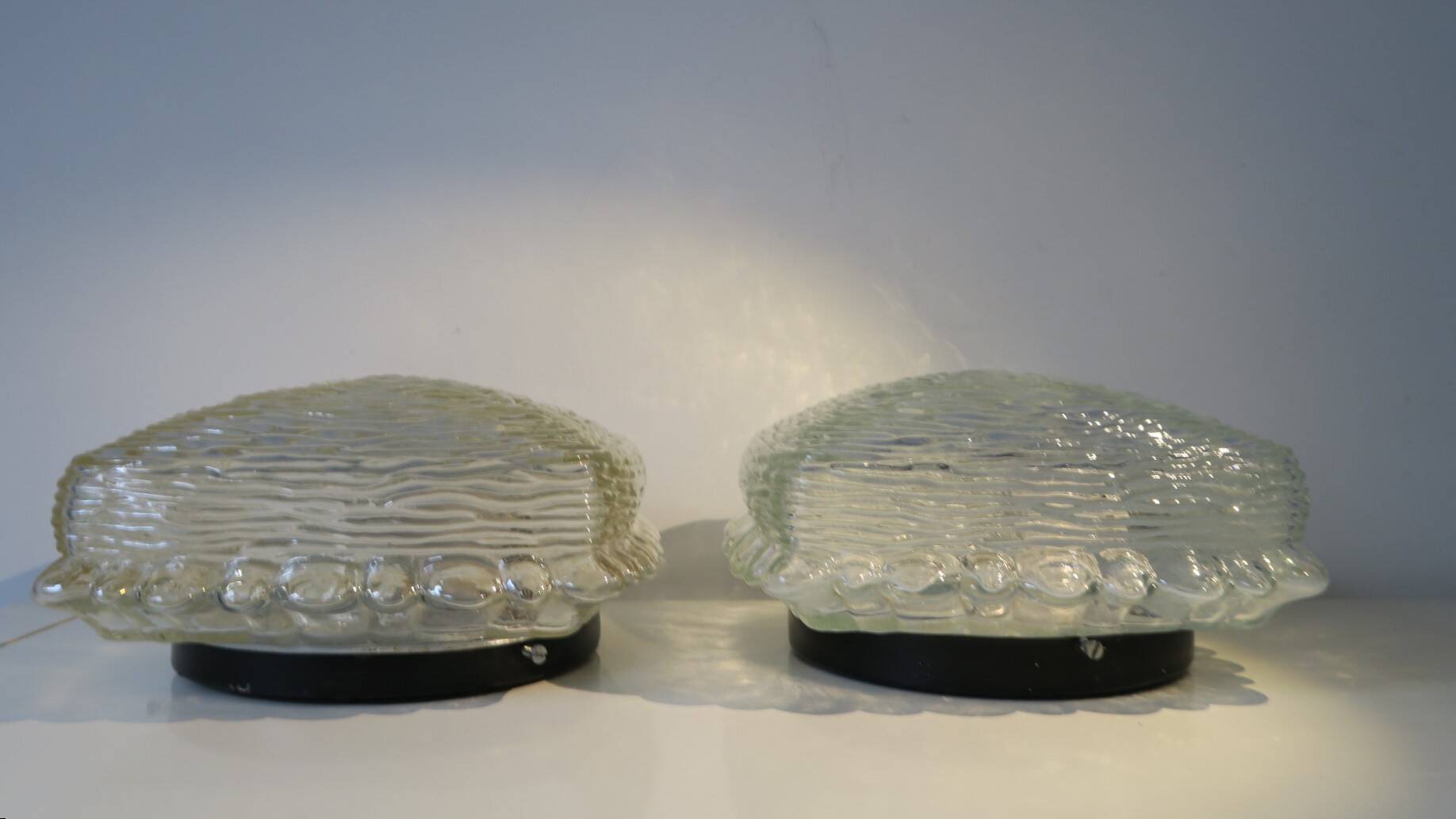 2 plafonniers/ appliques Limbrurg , années 60