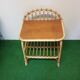 Rattan bedside