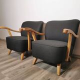 Mid-Century Armchairs, 1950's, Set of 2