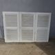 Set of 3 shutters louvers shabby height 123 cm