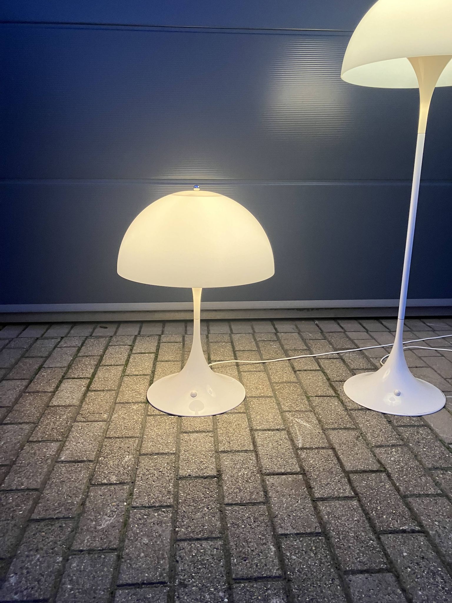 Vintage large table lamp 70cm Panthella Louis Poulsen Verner Panton
