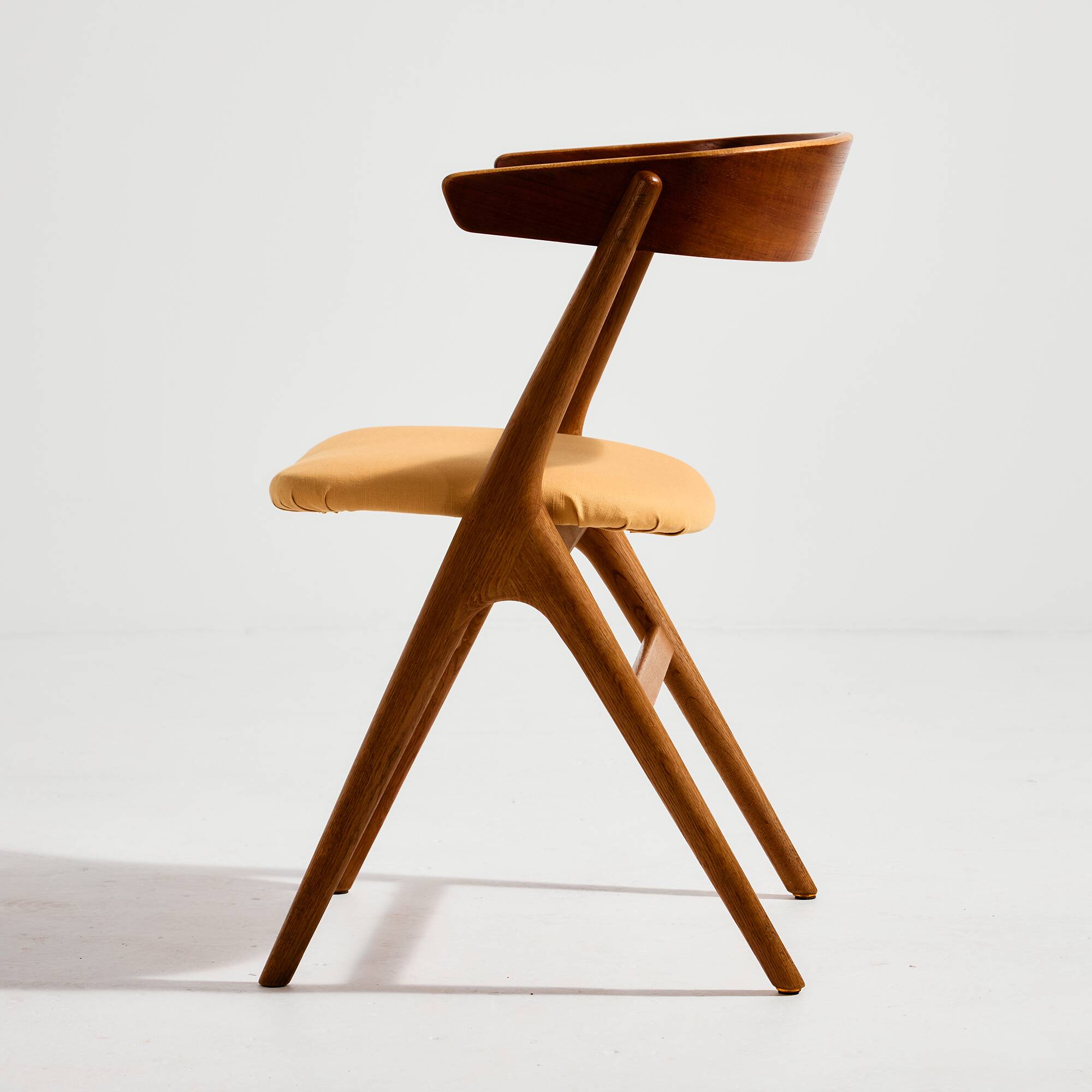No. 9 teak dining chair by Helge Sibast for Sibast Møbler