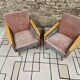 Paire de fauteuils 1960