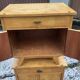 Vintage 60s blond wood bedside tables