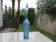 Large Empoli bottle, diamond point, Italy, 60s 70s