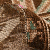 Tapis de porte vintage marron