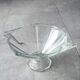 Coupe en verre épais style Art Déco gravée Slovakia