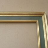 Empire green and gold frame foliage 56.7 x 44.6 cm