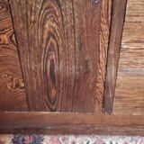 Art Deco style sideboard in palm wood