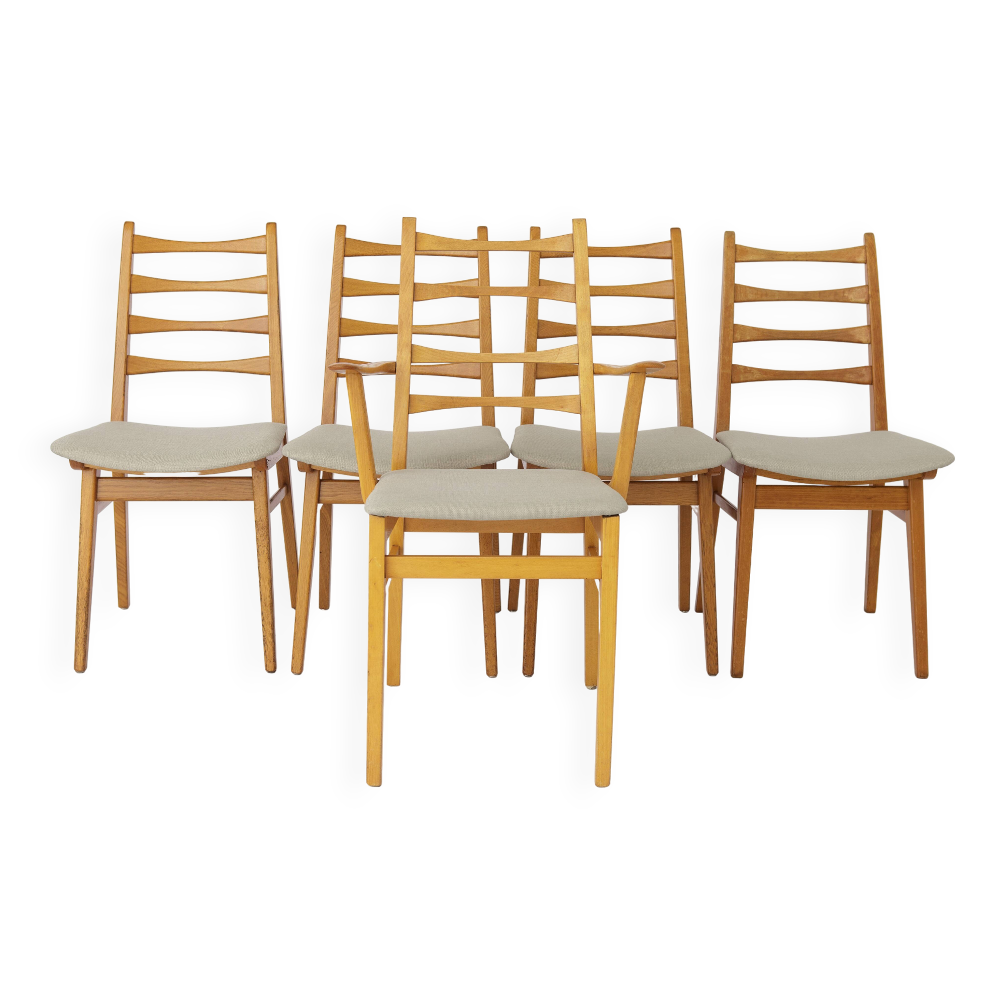 4 Vintage Chairs 1960s, Germany