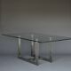 Dining table Sarpi by Carlo Scarpa for Simon Gavina, 1970s.