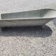 Old zinc bathtub