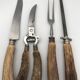 Service set cutlery, ironwood and stainless steel, Solingen