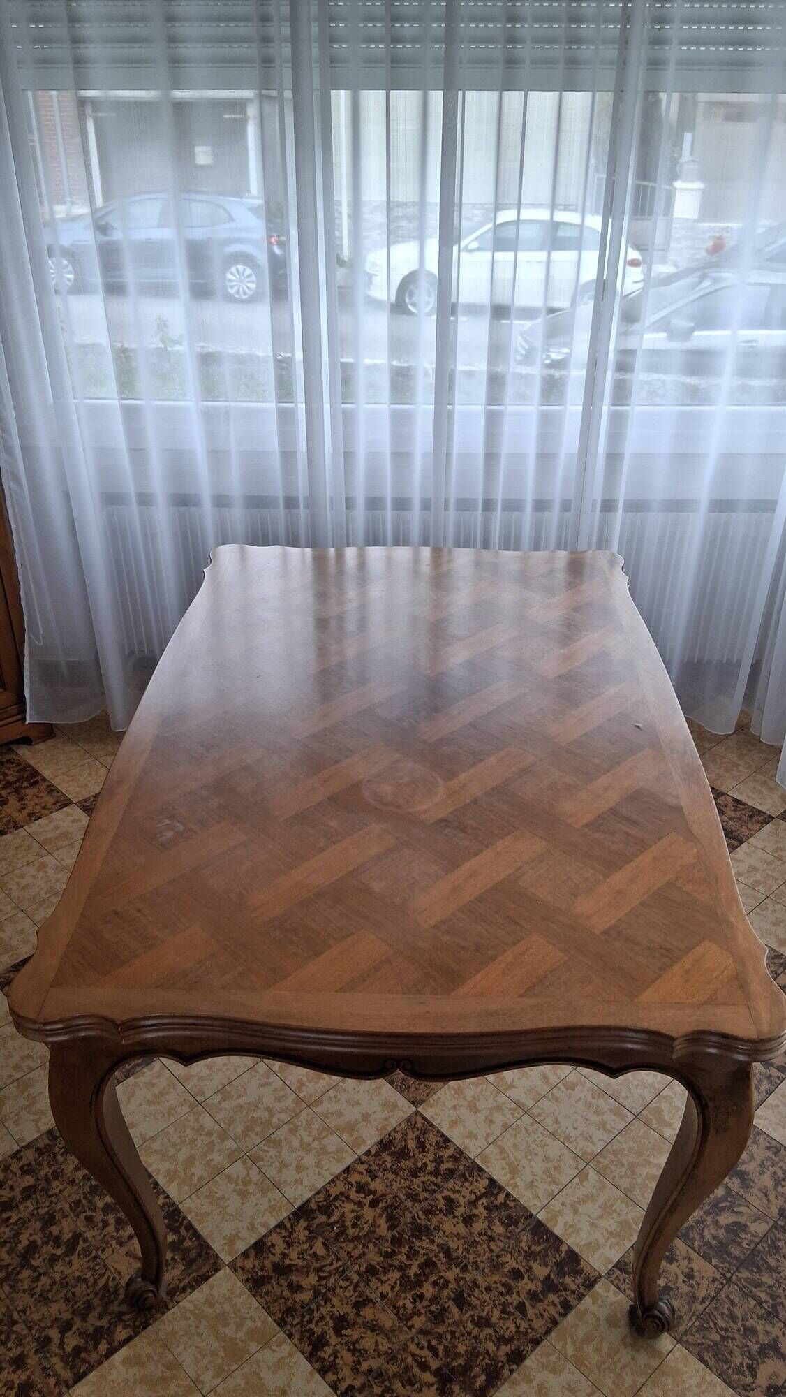 Table extensible style Louis XV