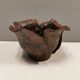 Bowl in ceramic, in beautiful colours, Danish and from Sloth art pottery 1978 (signed)