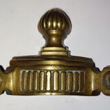 45 Triangular fixing tips for stair mat bar. Bronze, 19th