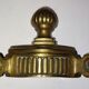 45 Triangular fixing tips for stair mat bar. Bronze, 19th