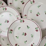 Flat plates x12 - Badonviller