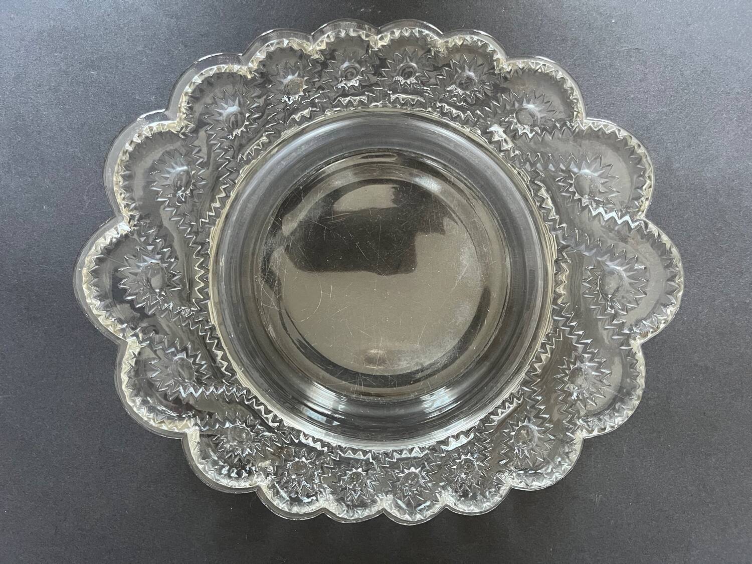 Lalique crystal centerpiece