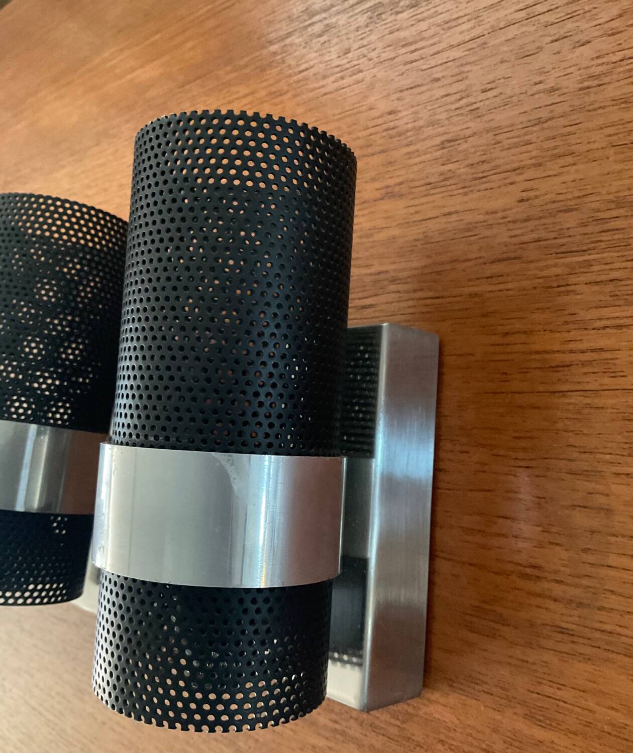 Pair of vintage wall lights from the 70s and 80s