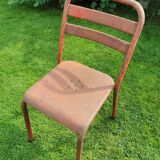 A Tolix bistro chair