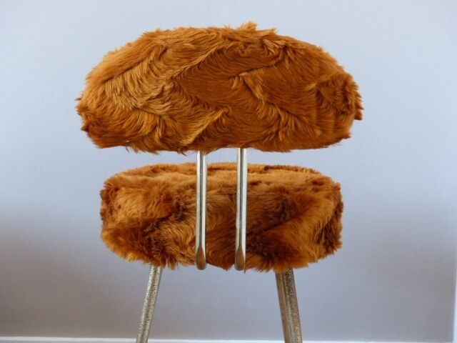 Pelfran orange brown chair in the 1960s
