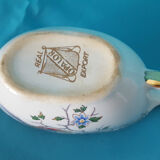 Opalor earthenware sauce boat with island bird decoration