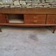 Low teak sideboard 200cm