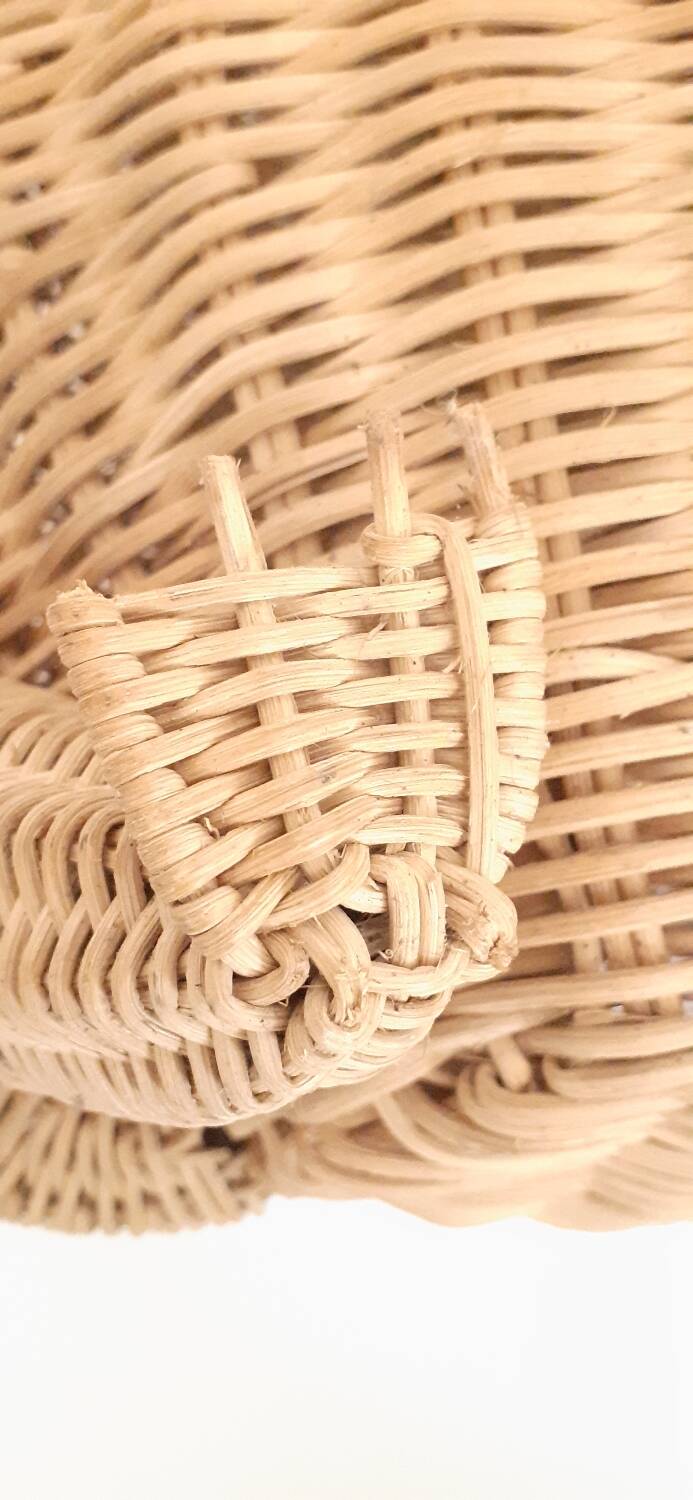 Rattan frog Olivier Cajan, 1970