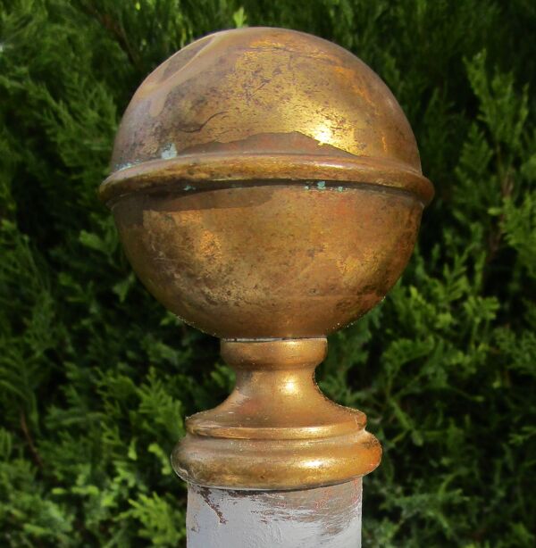 Banc anglais bois de chêne 3 places XIX