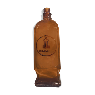 Old brown vintage bakery bottle by Ingelheim, Boeson