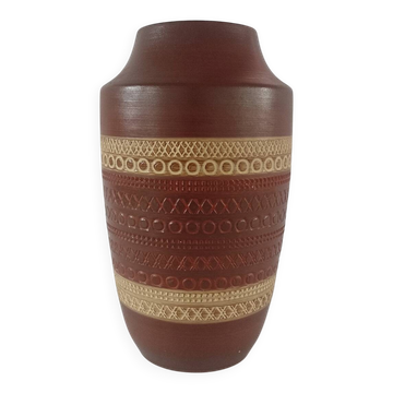 Vase en céramique d'Allemagne de l'Ouest, modèle n° 114-25, milieu XXème