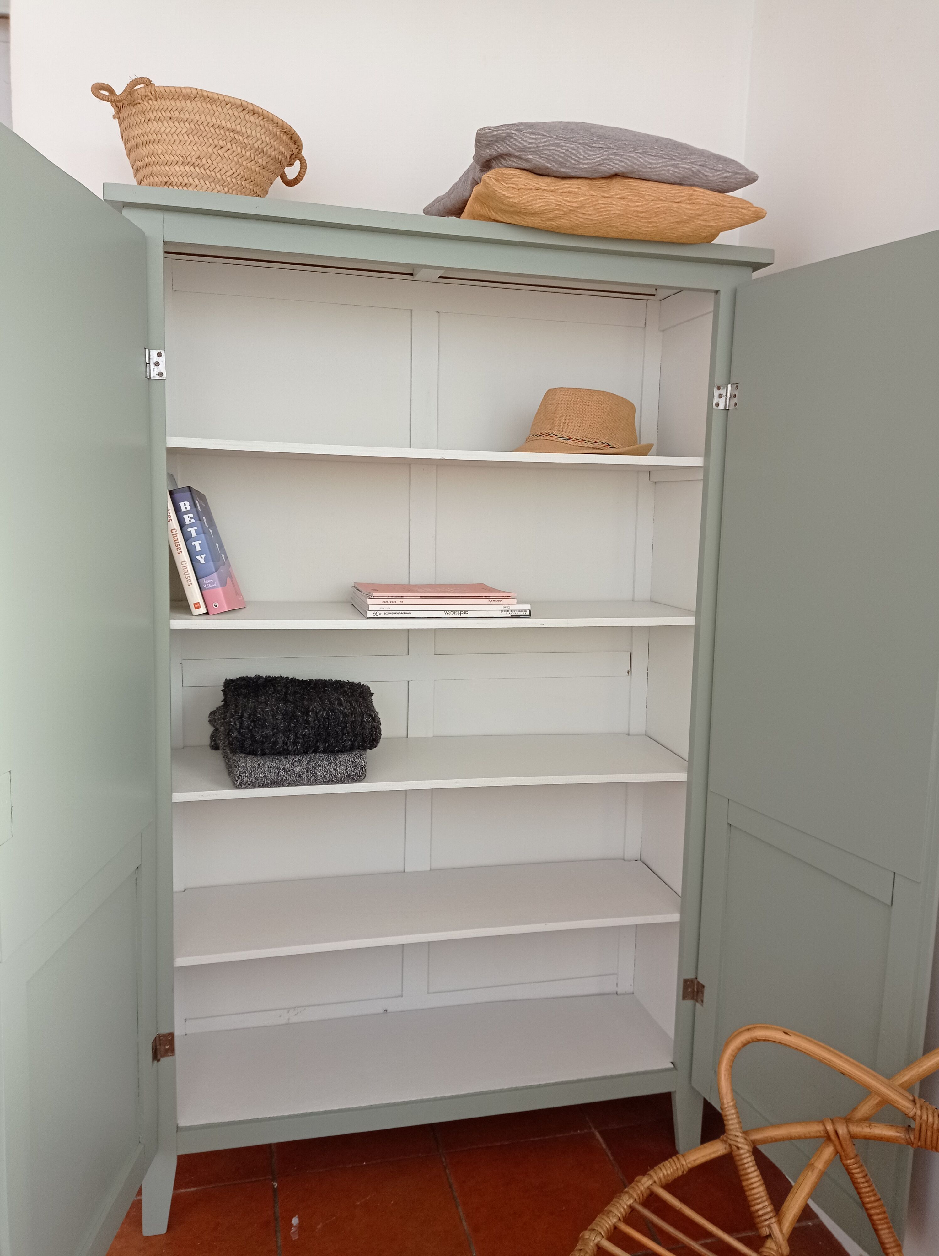 Vintage Parisian wardrobe