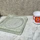 Glass brick lumax nevada empty pocket ashtray vintage 60s